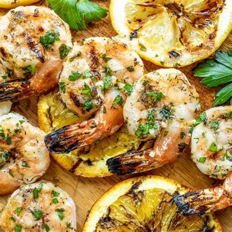 A delicious marinated grilled shrimp recipe. Citrus Marinated Grilled Shrimp | Home. Made. Interest.