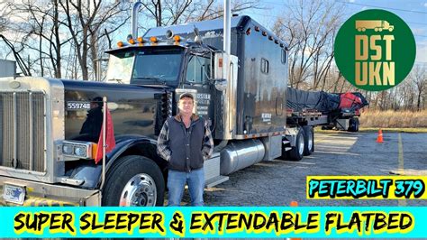 Super Sleeper Truck Tour Peterbilt 379 Youtube