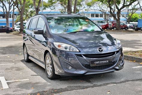 Certified Pre Owned Mazda 5 20a Sunroof Car Choice Singapore