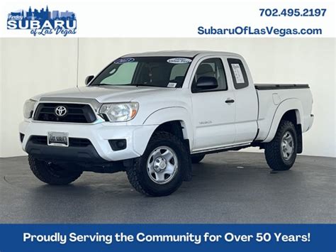 Pre Owned 2013 Toyota Tacoma Prerunner 4d Access Cab In Las Vegas