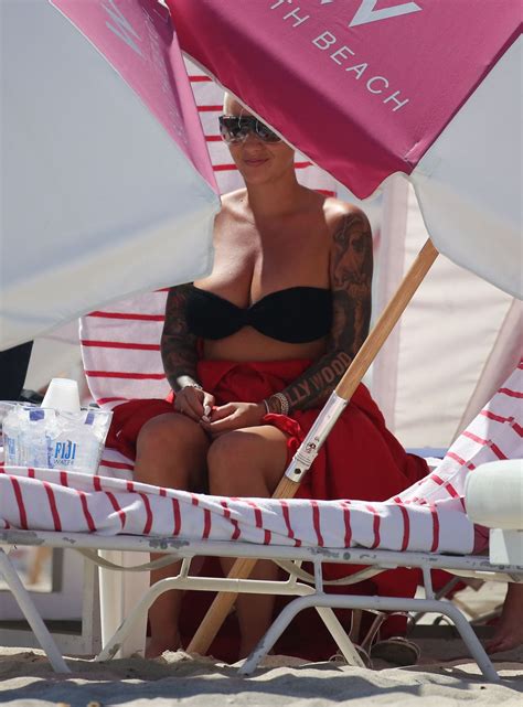 Amber Rose In Bikini At A Beach In Miami 10292018 Hawtcelebs