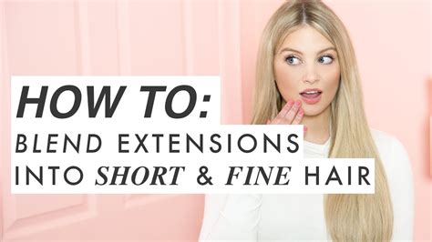 Now anybody can make bangs without cutting their natural hair within a second. 6 MUST KNOW Tricks For BLENDING EXTENSIONS into short or ...