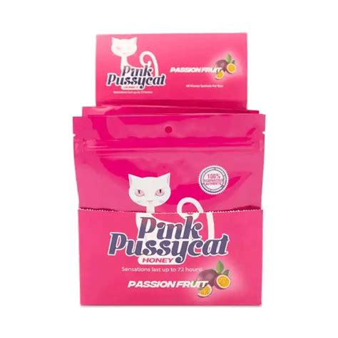 pink pussycat honey for her 12 sachets 15 g the honey world