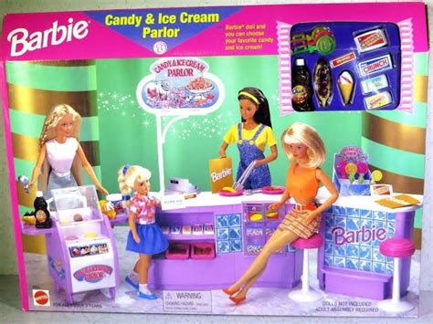 Barbie Candy And Ice Cream Parlor Ice Cream Candy Barbie Shop Barbie