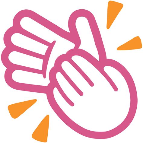 Clapping Hands Emoji Animated Clap Hand Emoji Transparent Cartoon