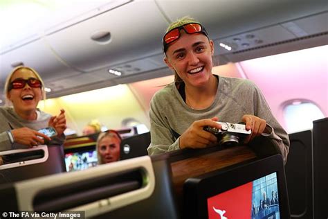 Is This The Key To Beating Jet Lag England Lionesses Wear Special Glasses On Their Flight To