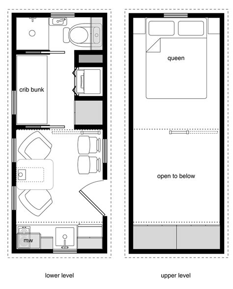 8 x 12 8 x 16. 11 Tiny House Plans 12x24 12 X 20 Cabin Floor 1224 19 Planskill ... | Tiny house layout, Tiny ...