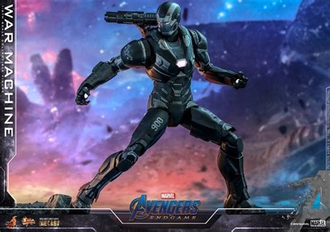Hot Toys Avengers Endgame War Machine Figure Includes