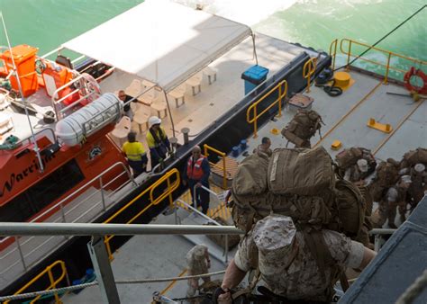 Dvids Images Marines Embark On The Usns Sacagawea To Begin Exercise