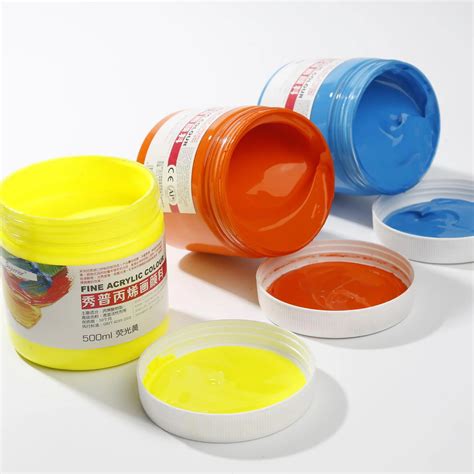 Acrylic Color Painting Material High Level Bottle Package Buy Bottle