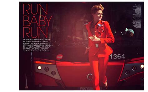 Run Baby Run Michelle Buswell By David Bellemere For Marie Claire