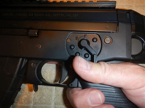 Firearms And Training Krebs Custom Guns Sig 556r Enhanced Safety Lever