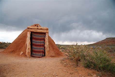 Hogan Navajo Native Indian House Usa Stock Photo Download Image Now