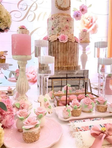 This is great inspiration for pink weddings and milestone birthday. Pretty Pink and Floral Baby Shower - Baby Shower Ideas ...