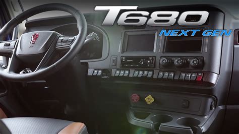 T680 Next Gen Kenworth Driver Academy Interior Youtube