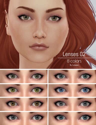 Lenses 02 At Lutessa Sims 4 Updates