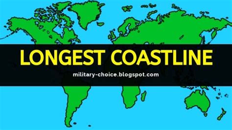 List Of Countries And Islands With Longest Coastline Ncert Notes