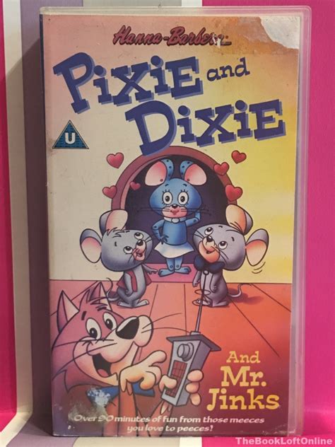 Hanna Barbera Pixie And Dixie And Mr Jinks Vhs Video Tape