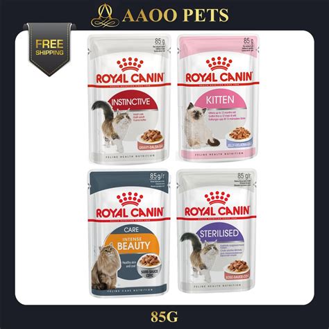 Royal Canin Cat Pouch Wet Food 85g Royal Canin Pouch Instinctive Beauty Kitten Sterilised