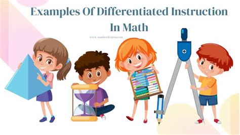 8 Examples Of Differentiated Instruction In Math Number Dyslexia