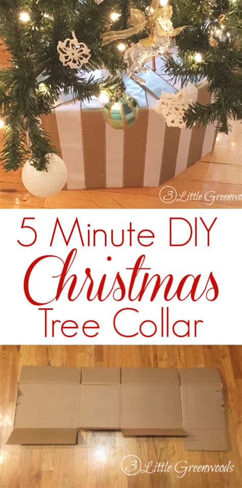 Tree nest christmas tree collar modern tree skirt base christmas tree stand cover durable xmas tree decoration (white, large). How to Make a DIY Christmas Tree Collar - 3 Little Greenwoods