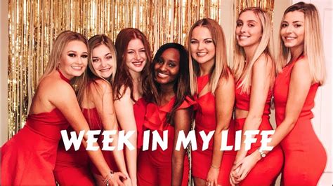 Sorority Date Party Valentines Day College Week In My Life The University Of Alabama Youtube