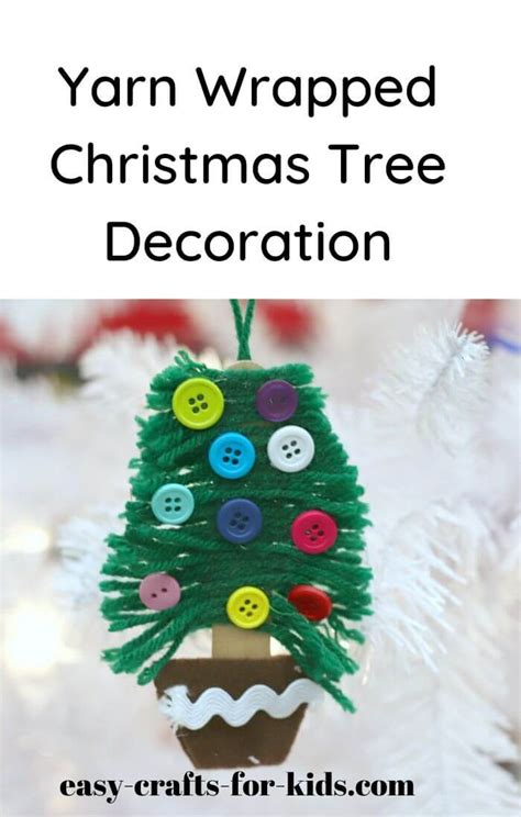 40 40 Easy Diy Christmas Crafts To Make With Yarn Dont Be Such A