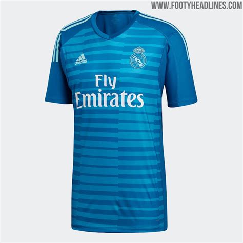 Adidas Real Madrid 2223 Home Goalkeeper Kit Blue Adidas Deutschland