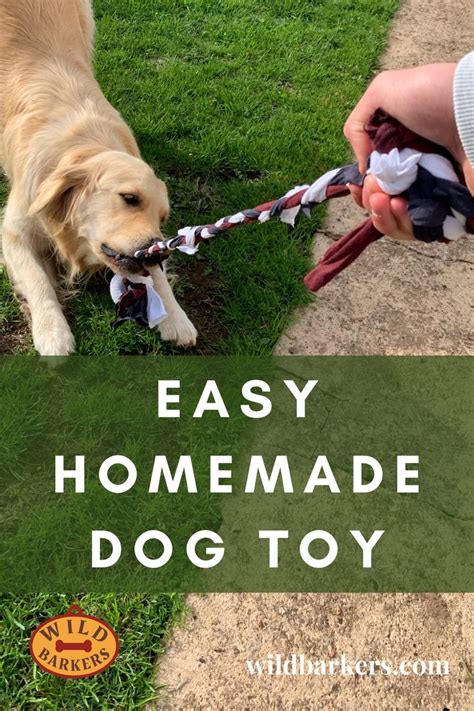 Homemade Diy Tug Toy For Dogs Easy Enrichment Cheap Canine Games