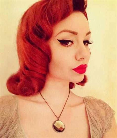 The same applies to the vintage hairstyle collection, which is going on for a long time. Short red rockabilly hairstyle! :: Retro Hair:: Rockabilly ...