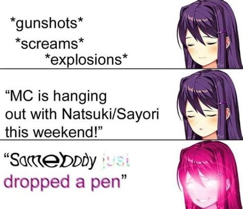 Yuri Meme By Honk On Tumblr Doki Doki Literature Club Amino