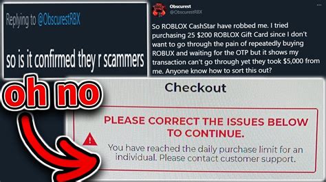 Roblox Just Scammed This Person Youtube