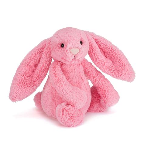 Jellycat Ultra Soft Pink Stuffed Rabbit For Boygirls — Bambinifashioncom