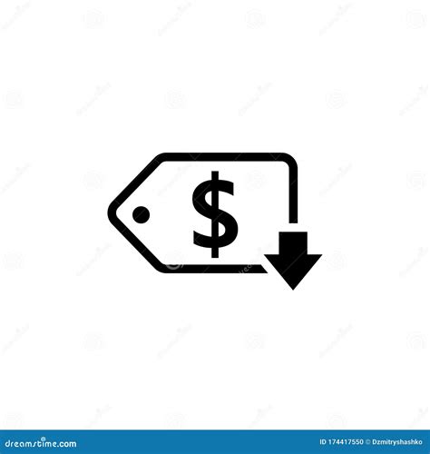 Cost Reduction Icon Stock Vector Illustration Of Economy 174417550