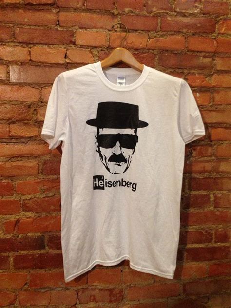 Heisenberg Shirt Breaking Bad Tshirt Tv Show Clothing Heisenberg