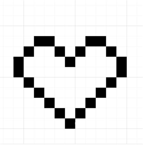 How To Make A Simple Pixel Art Heart 8 Steps With Pictures