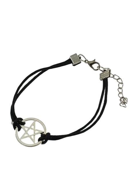 Pentagram Cord Bracelet Attitude Clothing