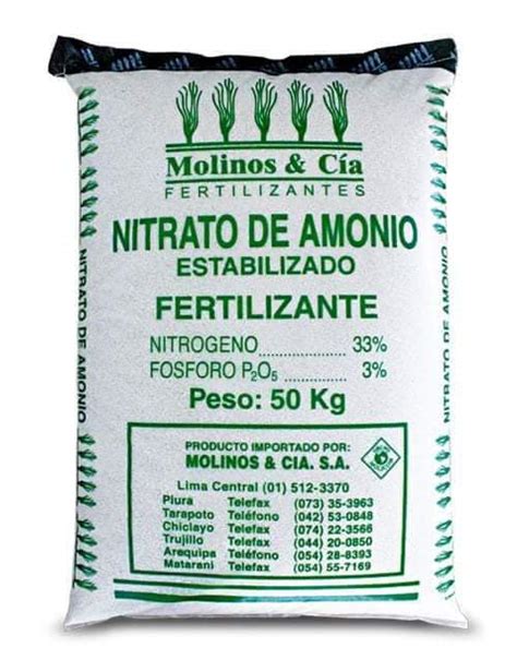 Nitrato De Amonio Importaci N Comercializaci N De Fertilizantes