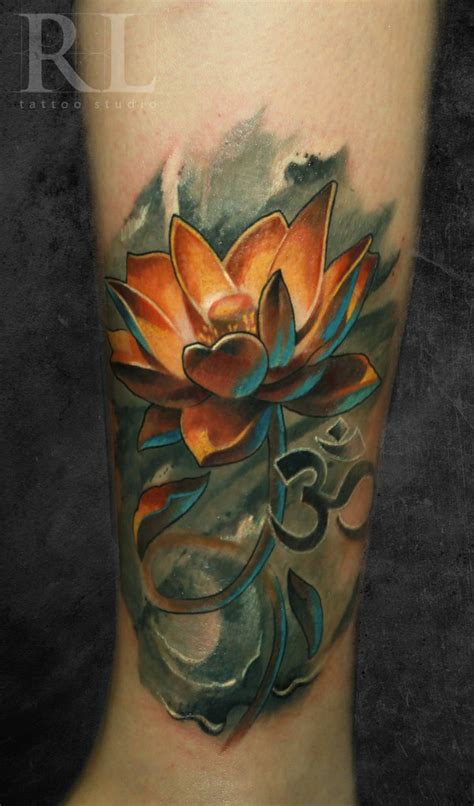 39 Awesome Lotus Tattoo Designs