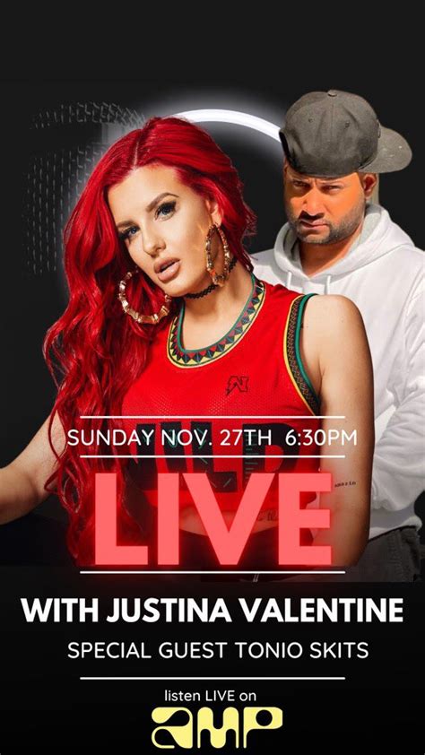 Justina Valentine On Twitter Tune In To My Live Radio Show Tea Time