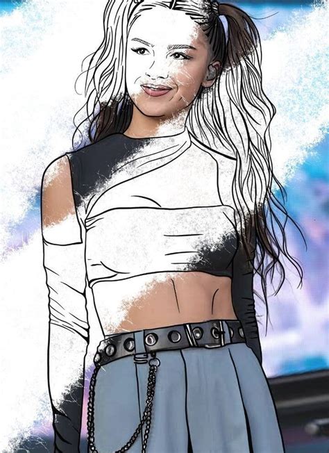Explore Newest Olivia Rodrigo Coloring Pages Download And Print For Free Shill Art