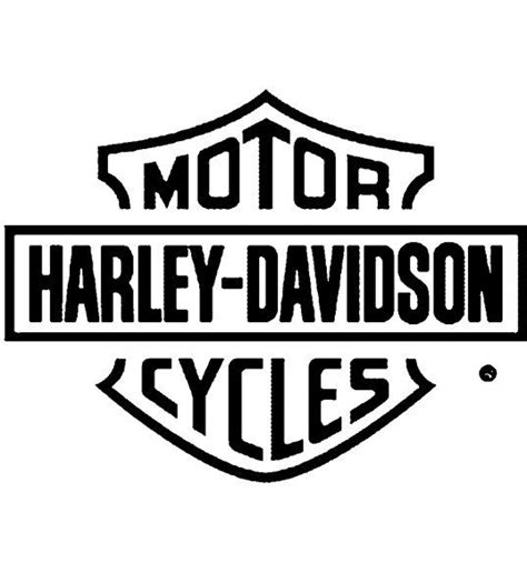 Harley Davidson Stencil Template