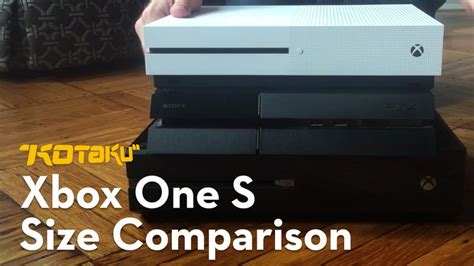 Size Comparison Xbox One S Vs Xbox One Vs Ps4