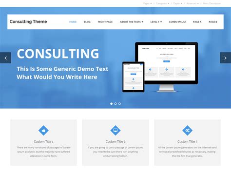 10 Consulting Website Template Wordpress Template Free Download