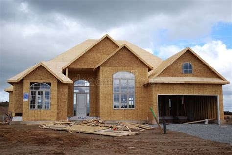 New House Under Construction Stock Photo Image 3231800