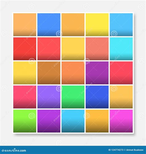 Colorful Squares Background Frame Block Soft Pastel Bright Stock