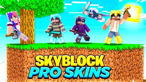 Skyblock Pro Skins By Pickaxe Studios Minecraft Skin Pack Minecraft