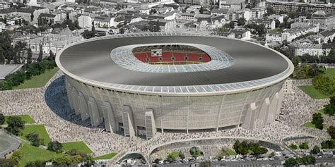 Puskás ferenc stadion sur le site mapcarta, la carte libre. Ilyen lesz az új Puskás-stadion