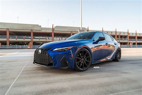 The f sport's cabin is equally interesting. Ultrasonic Blue 2.0 2021 Lexus IS 350 F Sport - ADV5.0 ...