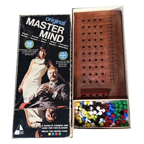 Silver Coconut Original Master Mind Board Game